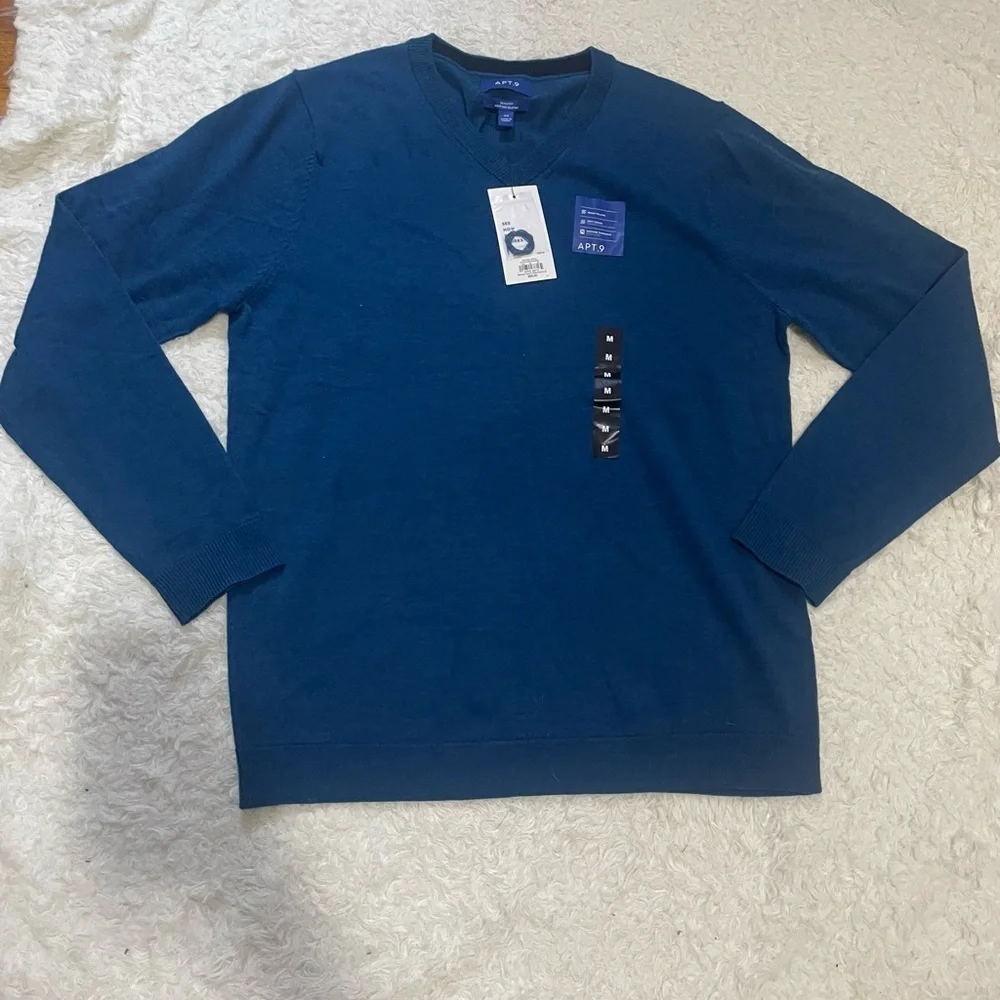 Apt. 9 Deep Blue Sweater for men’s